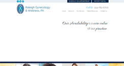 Desktop Screenshot of gynraleigh.com